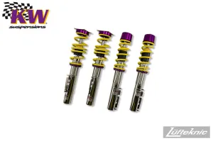 KW Variant 2 coilover suspension - Porsche Boxster / Boxster S type 986, 1996-2004