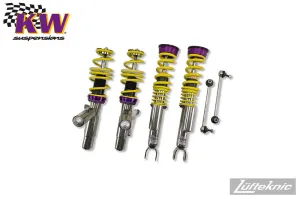 KW Variant 3 coilover suspension - Porsche 911 C4 & C4S type 997 w/ PASM, 2006-2012