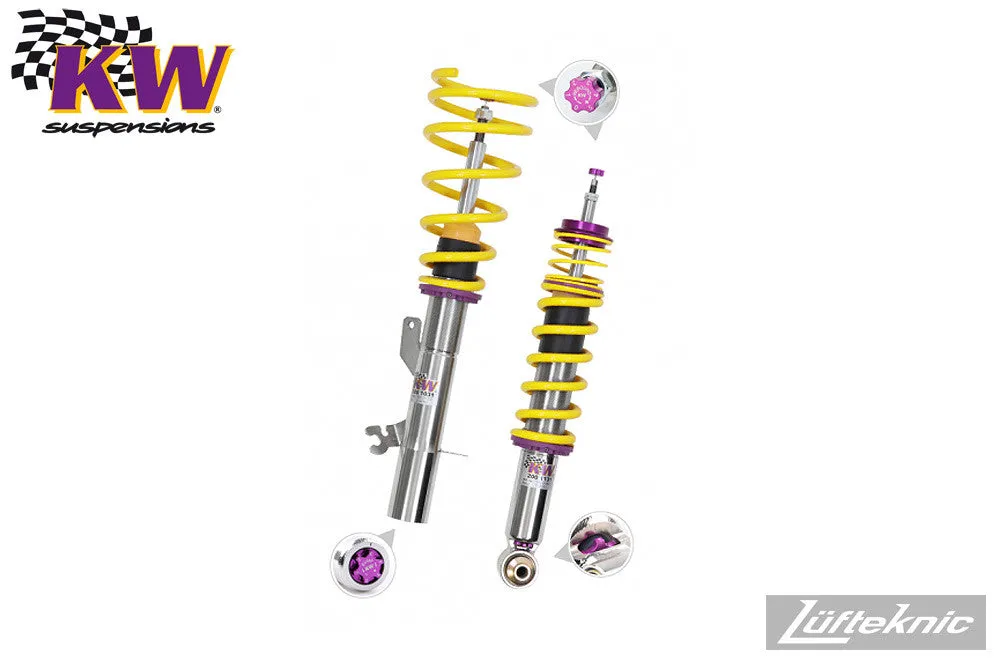 KW Variant 3 coilover suspension - Porsche Boxster type 986, 1996-2004
