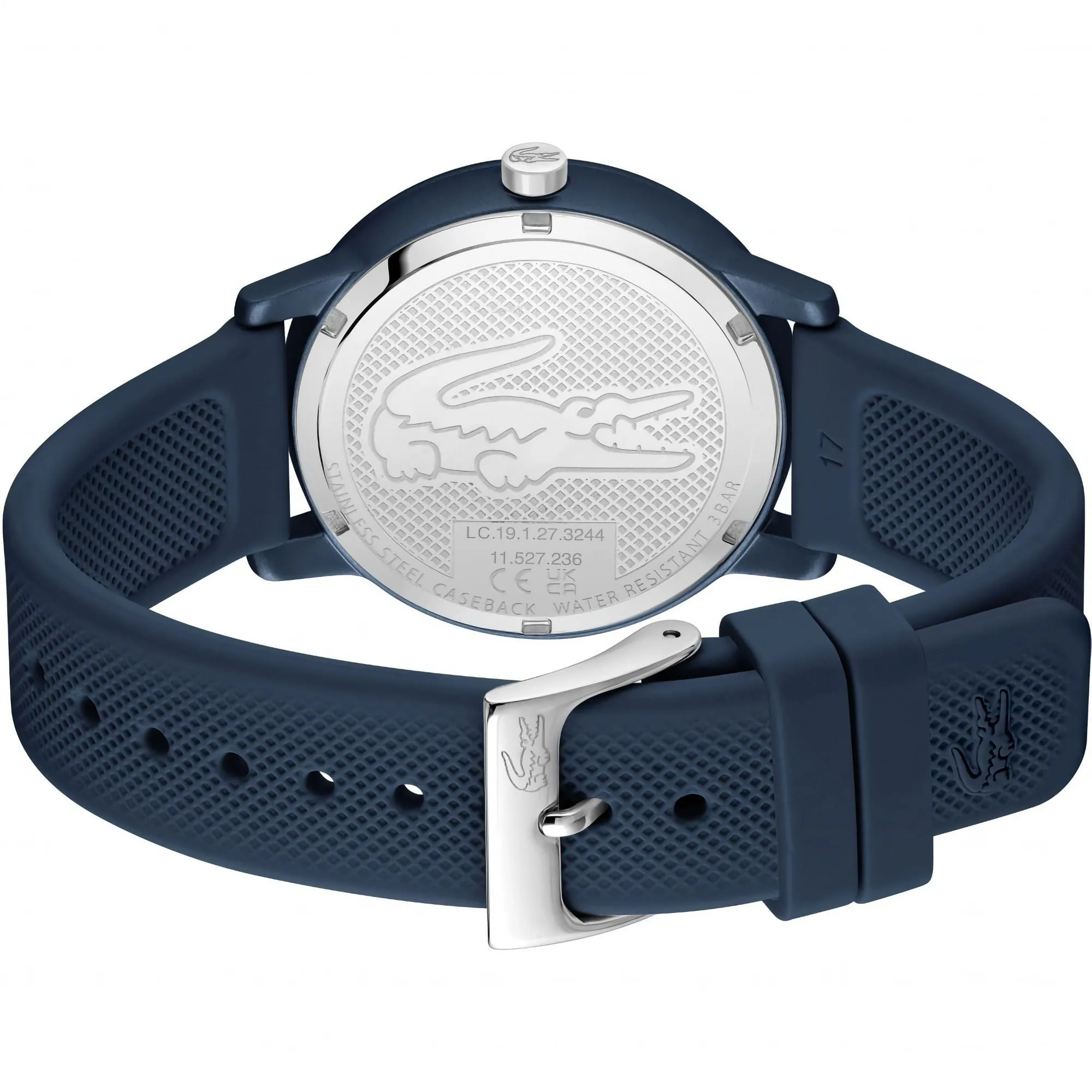 Lacoste.12.12 Go Ladies Blue Crystal Dégradé Matte Aluminum Watch