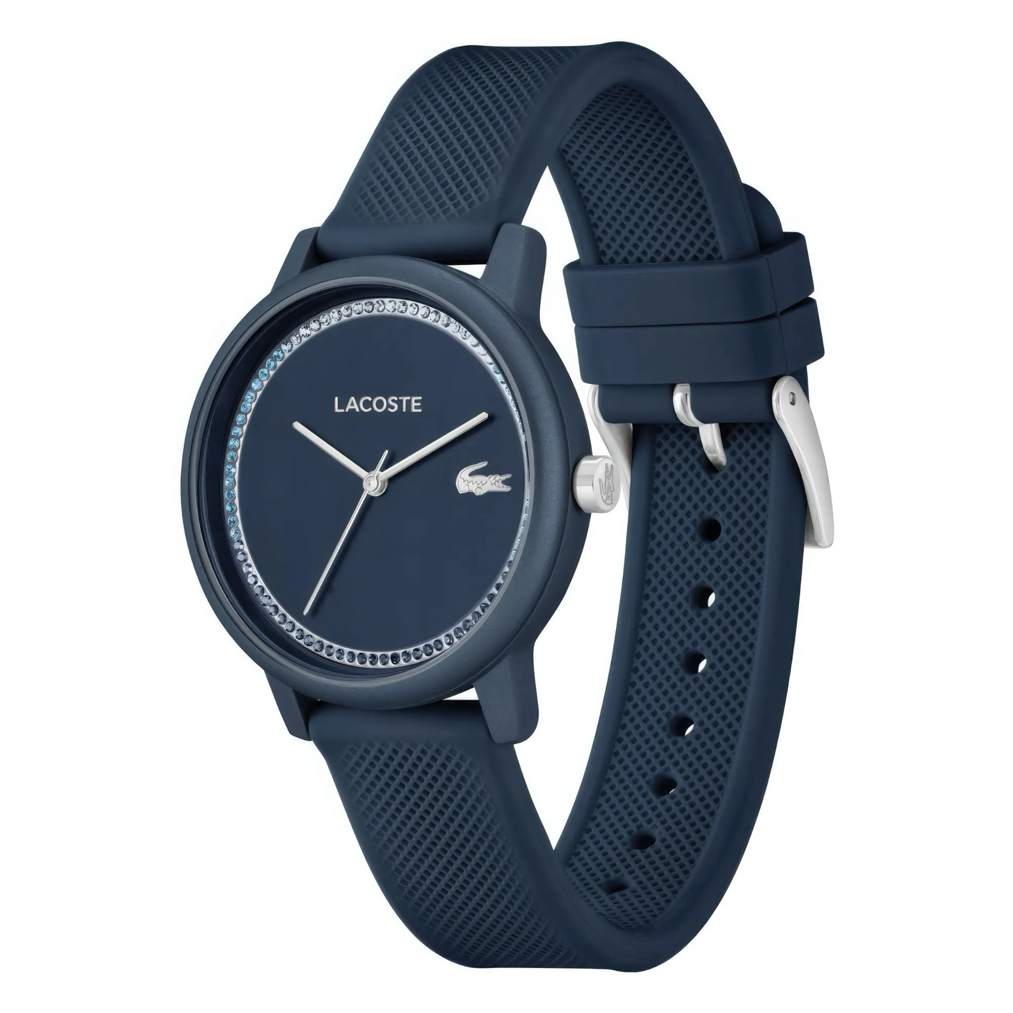 Lacoste.12.12 Go Ladies Blue Crystal Dégradé Matte Aluminum Watch