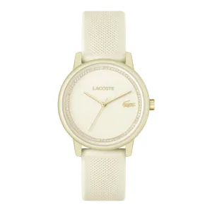 Lacoste.12.12 Go Ladies Champagne Crystal Dégradé Mat Aluminum Watch