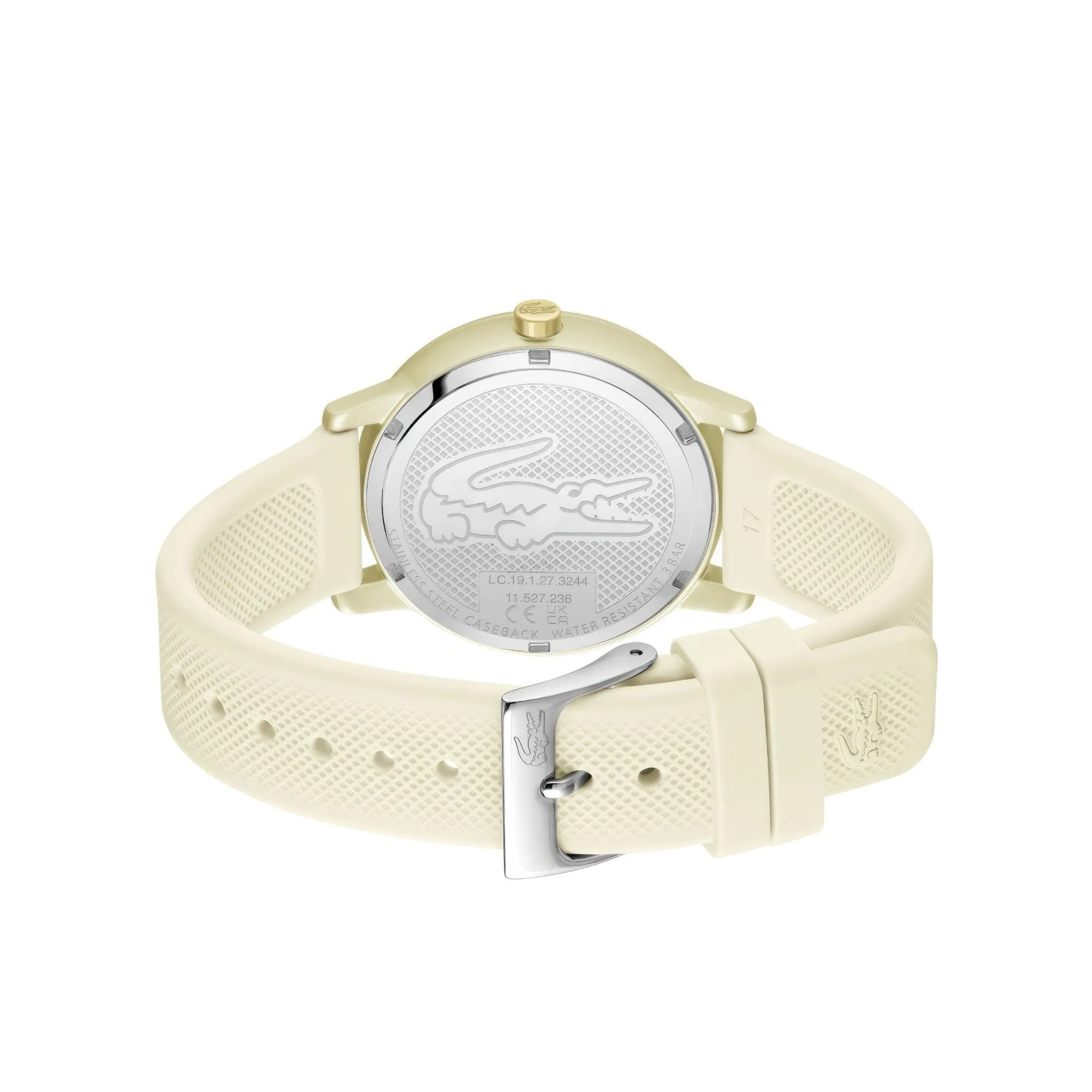 Lacoste.12.12 Go Ladies Champagne Crystal Dégradé Mat Aluminum Watch