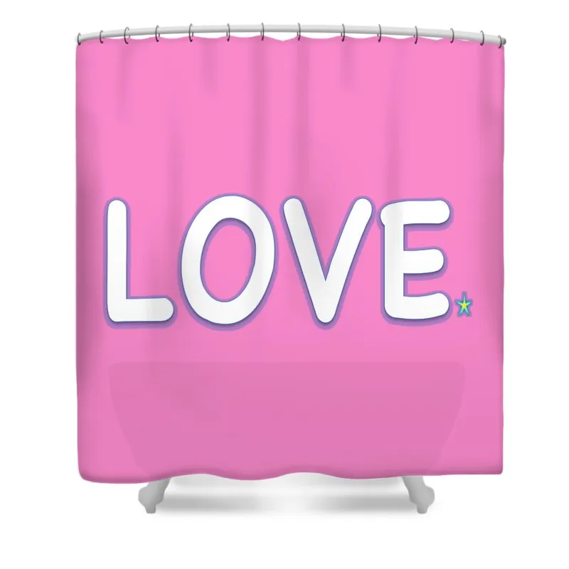 Love - Shower Curtain