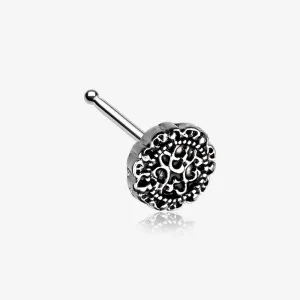 Mandela Filigree Icon Nose Stud Ring