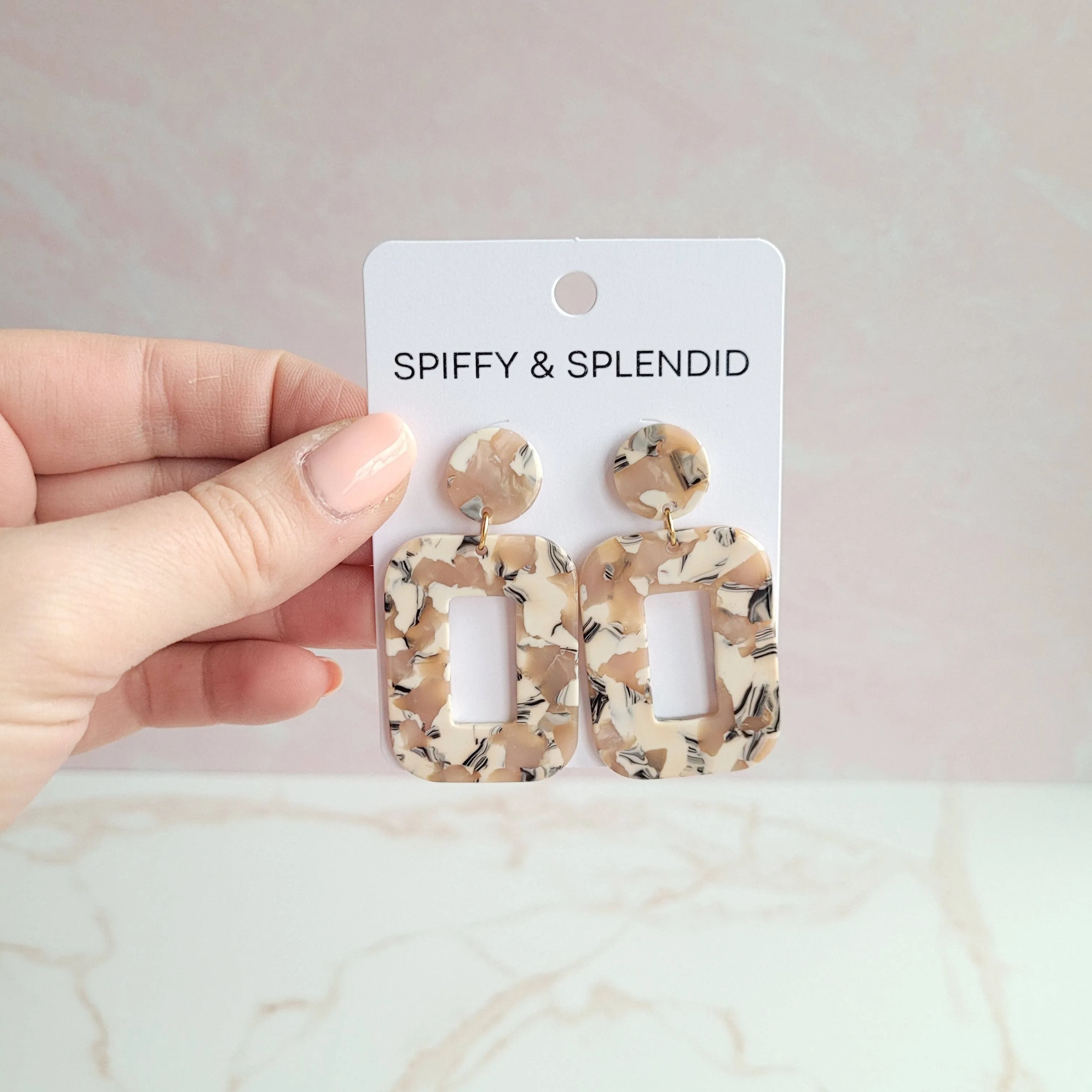 Margot Earrings - Sandstone