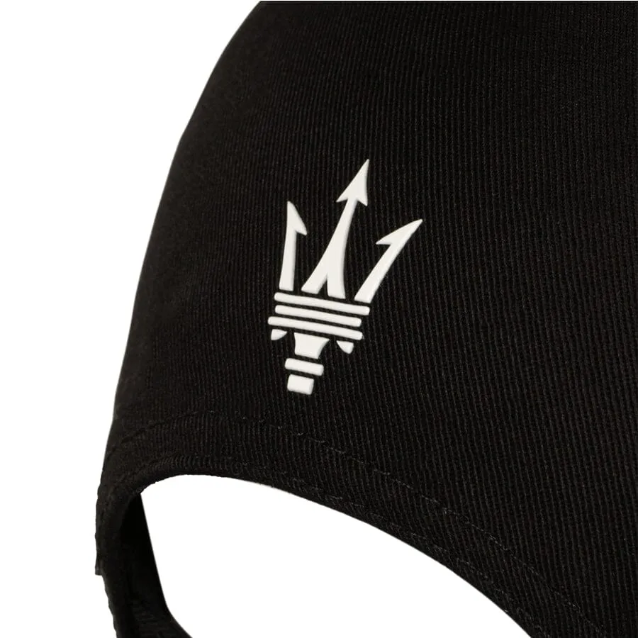 Maserati Rubber Print Baseball Hat - Black/Blue