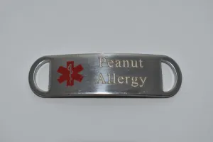 Medical ID Peanut Allergy Paracord Bracelet