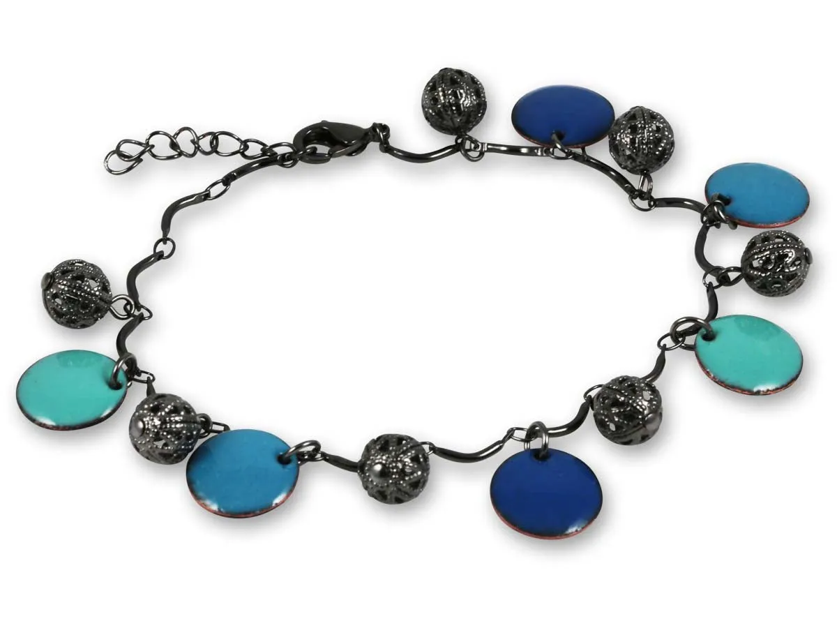 Michele Dodge:(S)Vintage Look Bracelet  - Turquoise