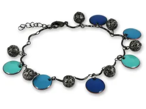 Michele Dodge:(S)Vintage Look Bracelet  - Turquoise