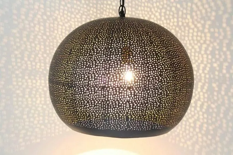 Moroccan hanging chandelier, Pendant light