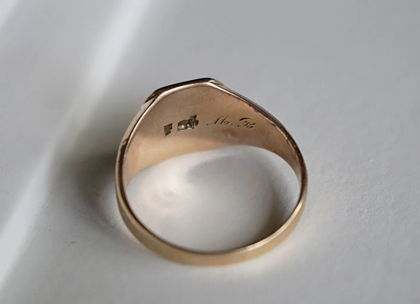 Ms. B’s 1933 10k Gold and Enamel Class Ring
