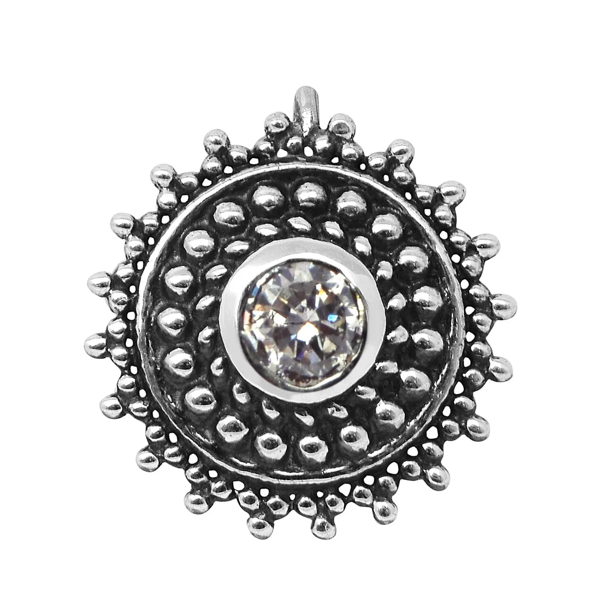 Multi Choice Gemstone Tiny Nose Pin Studs In 925 Sterling Silver For Women
