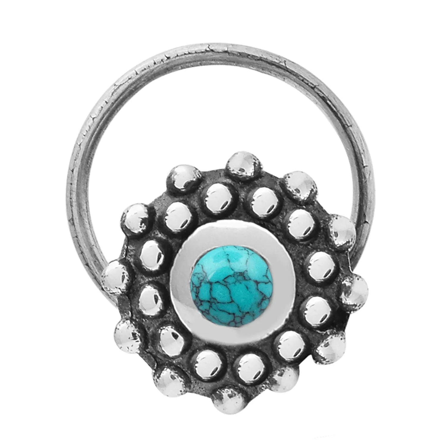 Multi Choice Gemstone Tiny Nose Pin Studs In 925 Sterling Silver Nose Studs