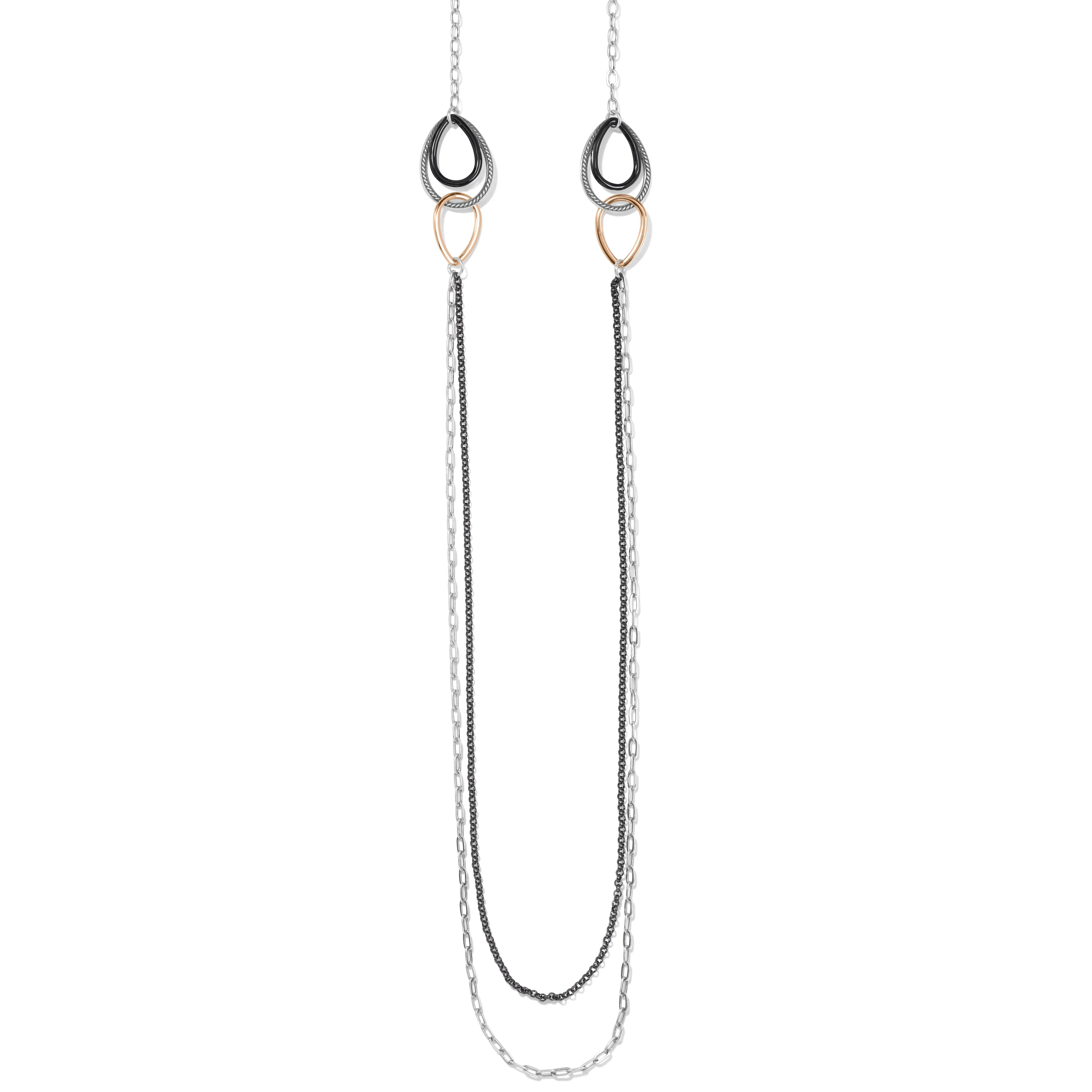 Neptune’s Rings Night Long Necklace