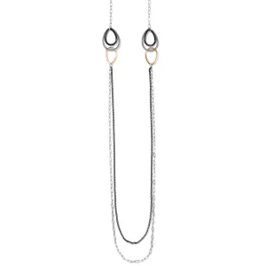 Neptune’s Rings Night Long Necklace