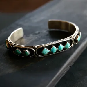 Nina Vintage Turquoise Bracelet