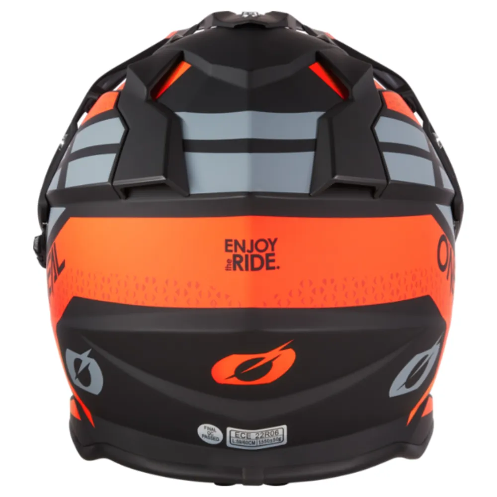 O'Neal Sierra R V.24 Orange/Black/Grey Helmet
