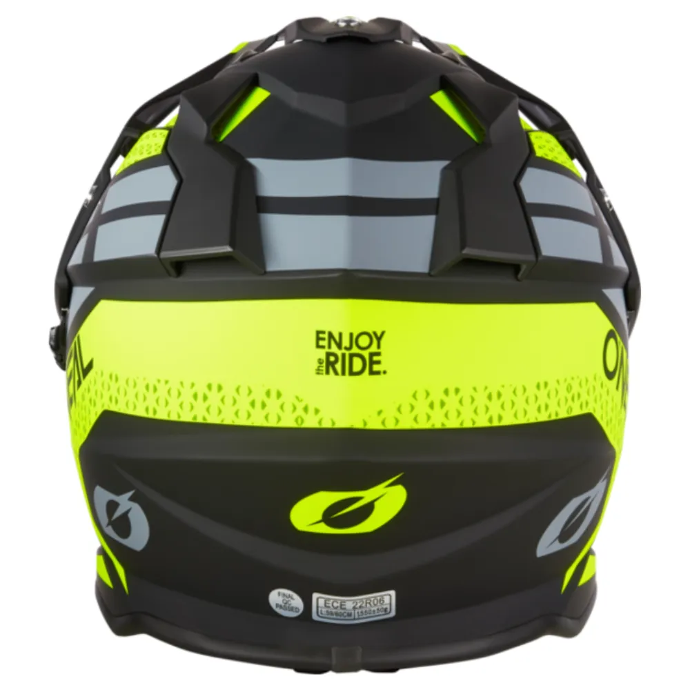 O'Neal Sierra R V.24 Yellow/Black/Grey Helmet