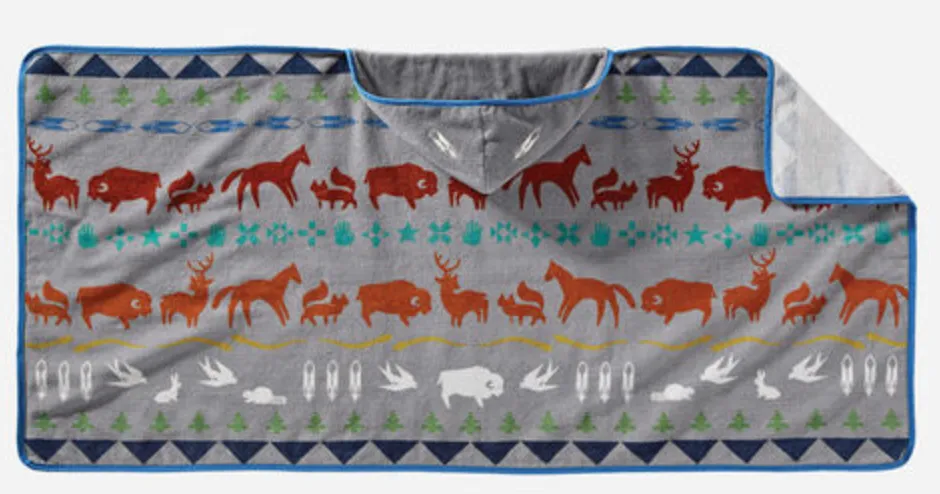 Pendleton Shared Paths Hooded Towel