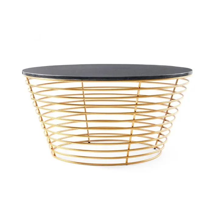 Pinhole Coffee Table - Black