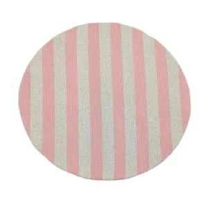 Pink & White Cabana Stripe Placemats