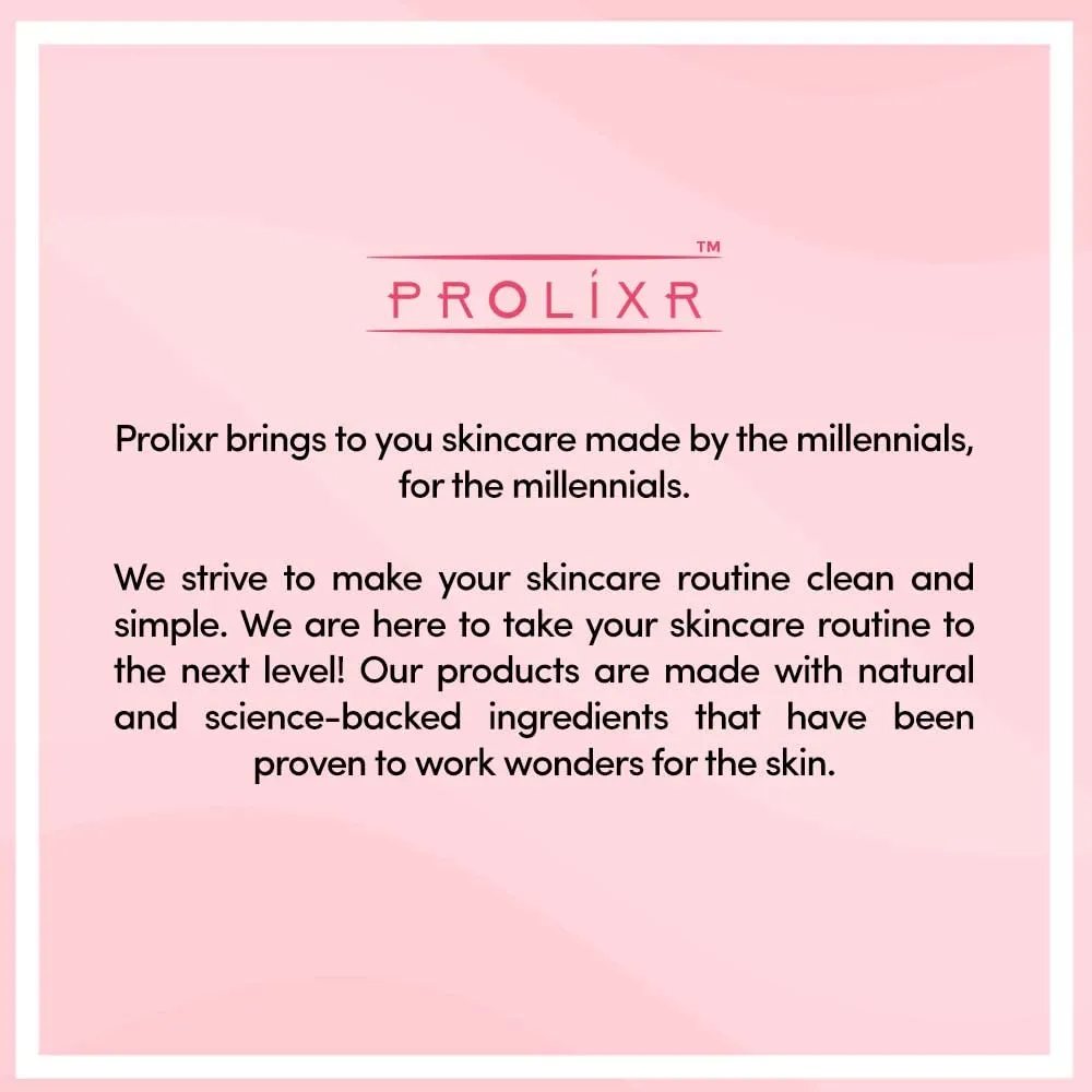 Prolixr Deep Cleansing Charcoal Nose Strips | Witch Hazel & Tea Tree Extracts | Blackheads & Whiteheads | Unclog Open Pores - 6 Strips