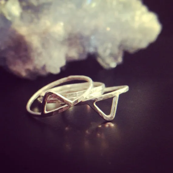 "As Above" Stacking Ring Set