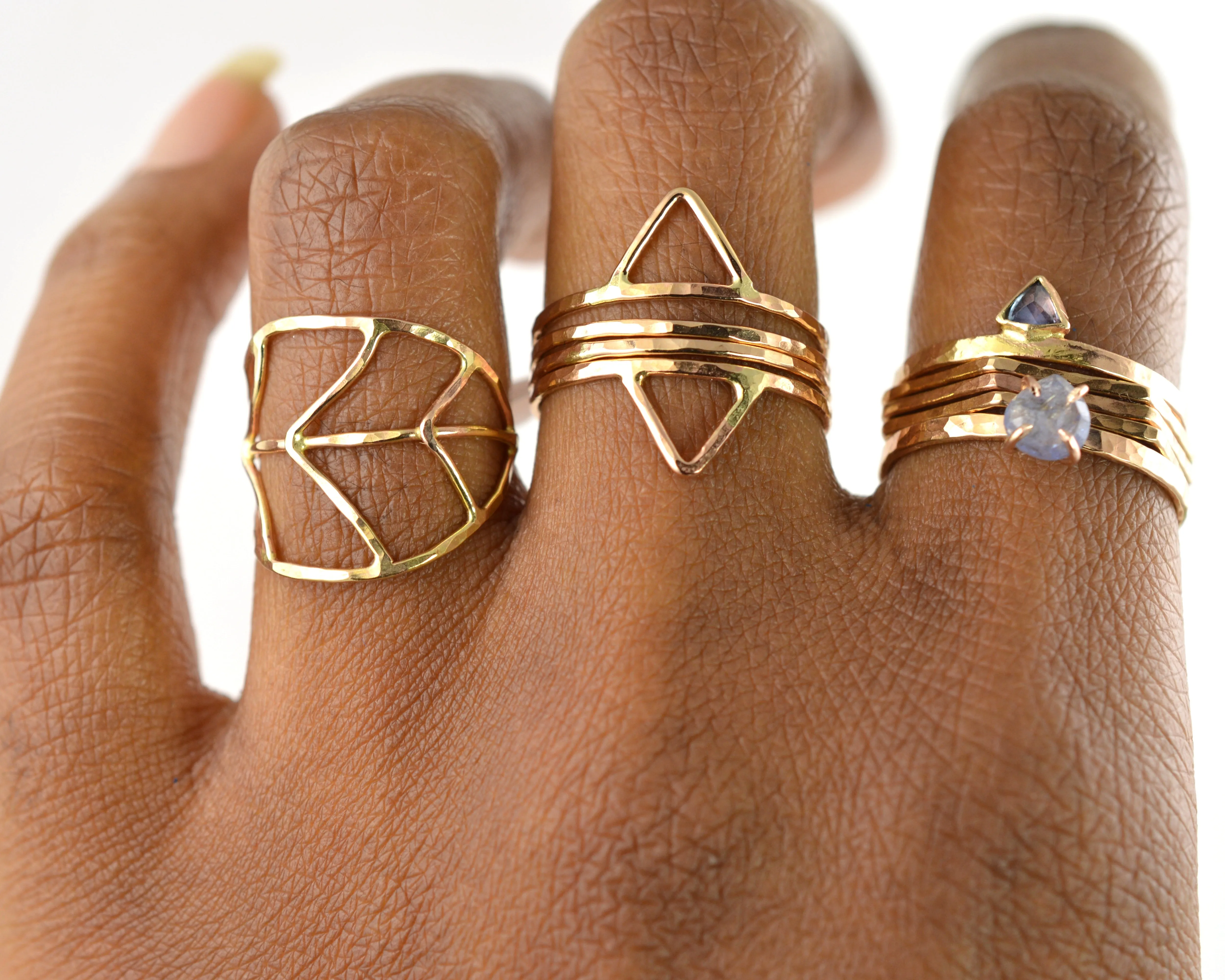 "As Above" Stacking Ring Set
