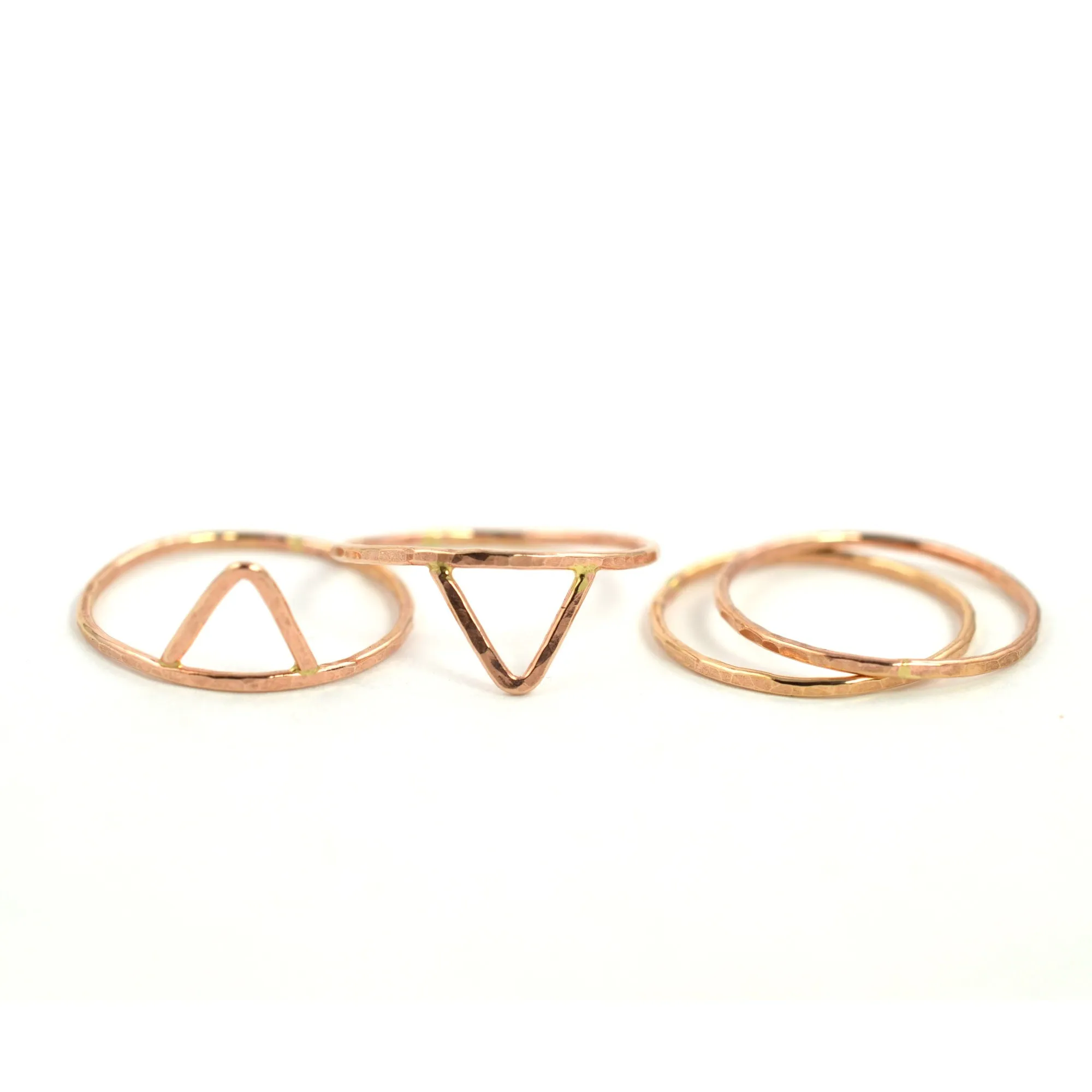 "As Above" Stacking Ring Set