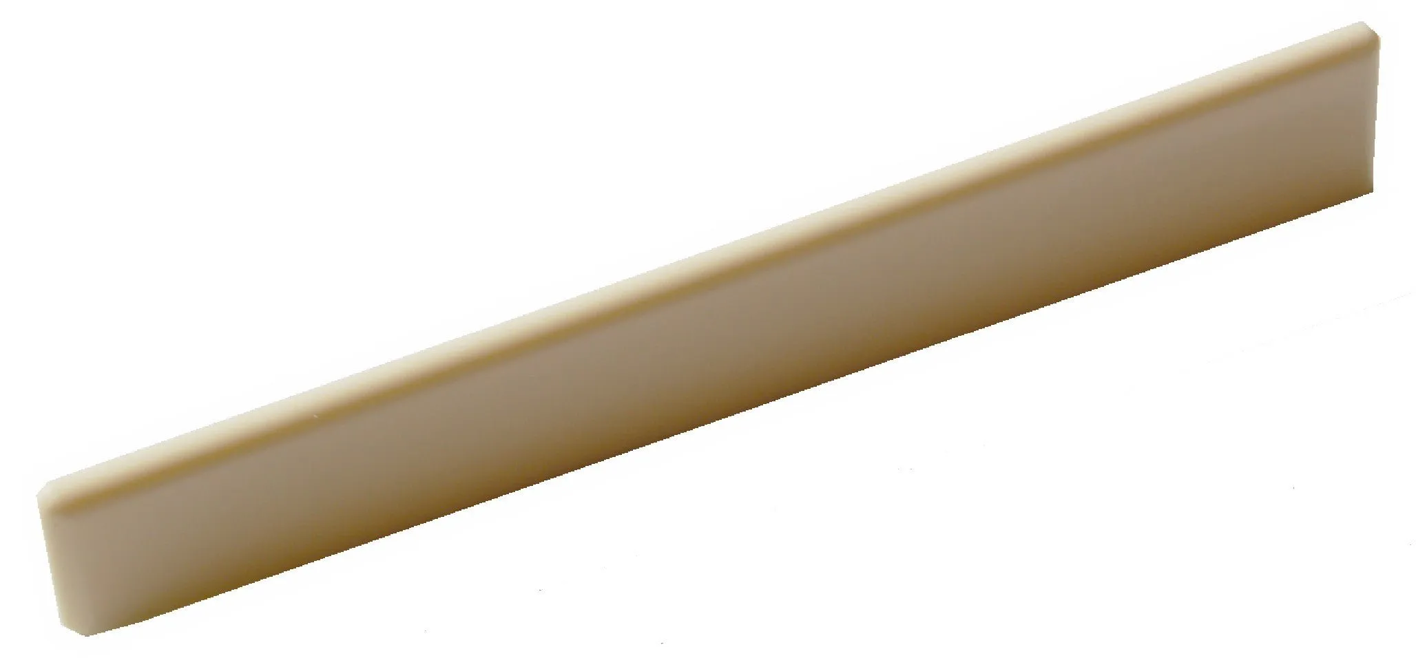 Replacement Plastic 3 1/8 Inch Classical Guitar Saddle