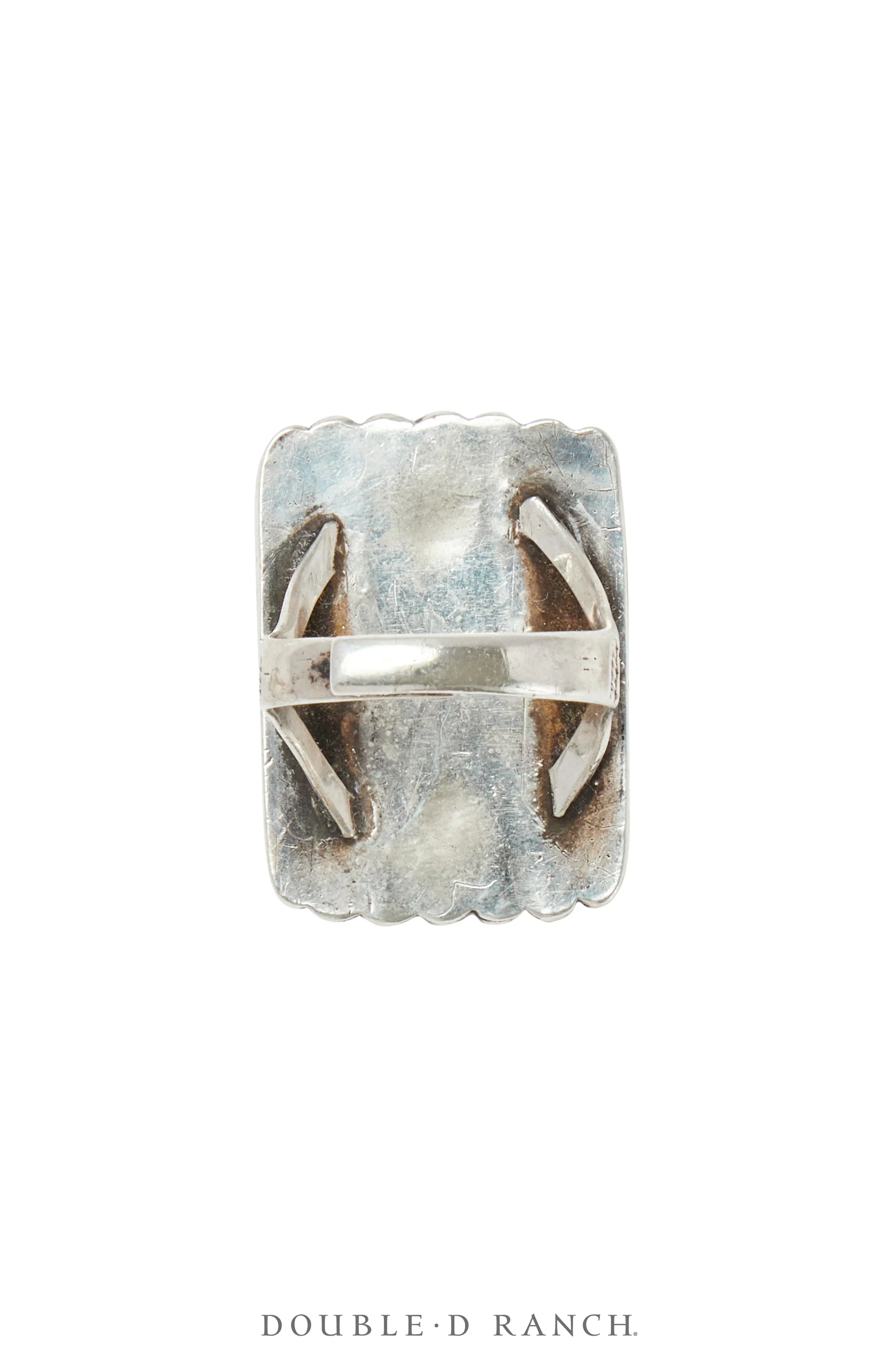 Ring, Natural Stone, Turquoise, Adjustable, Vintage ‘70s, 1635