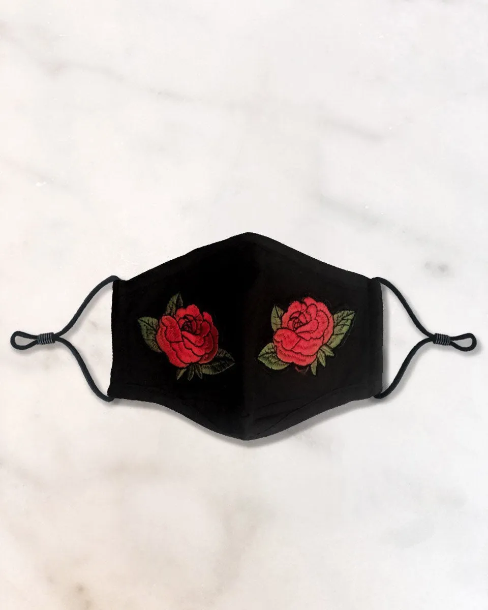Rose Face Mask