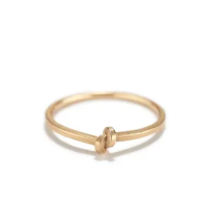 Rose Gold Knot Ring