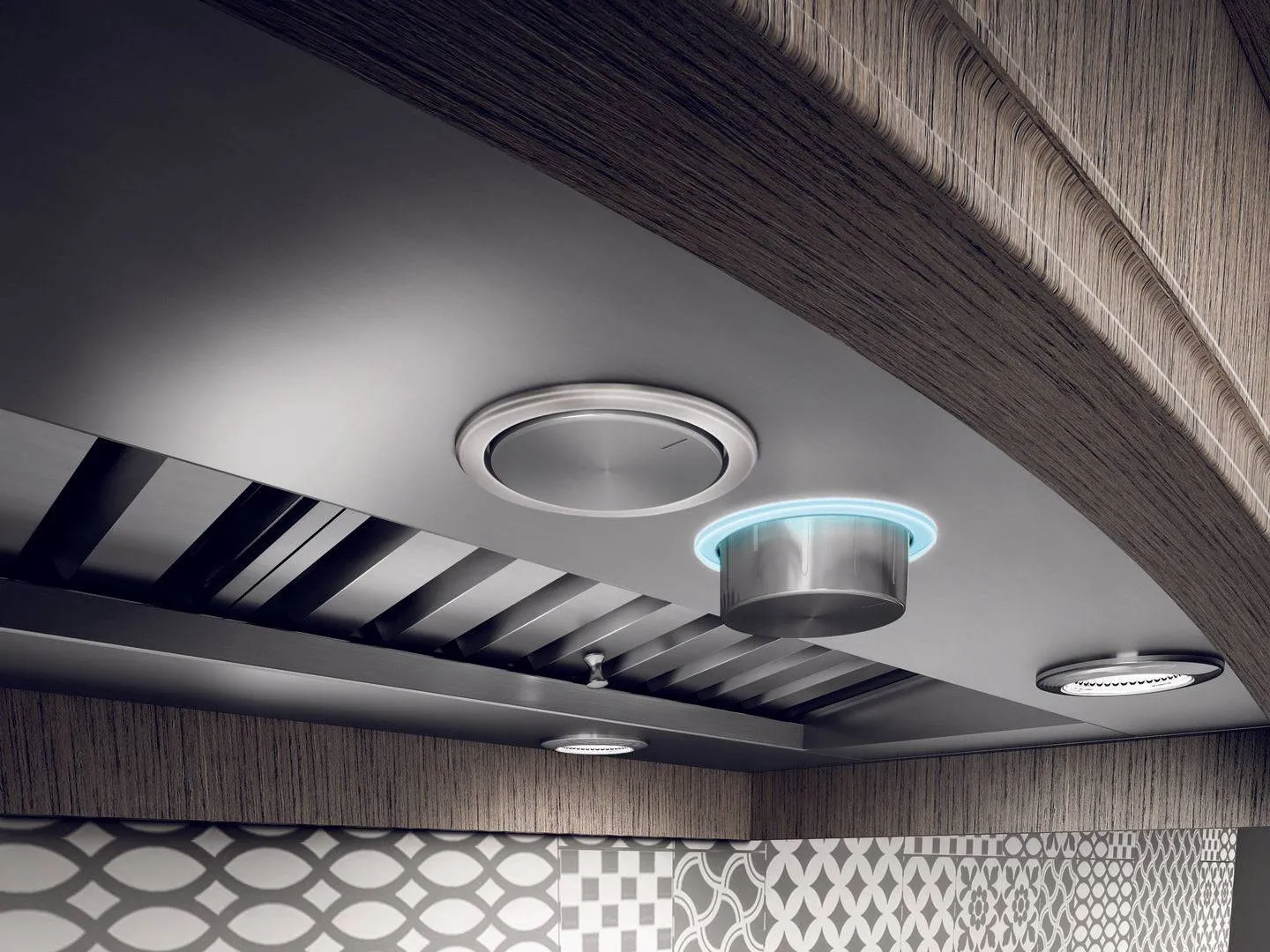 SARA - Black and Brass Range Hood | Handmade & Bespoke Metal Vent Hood