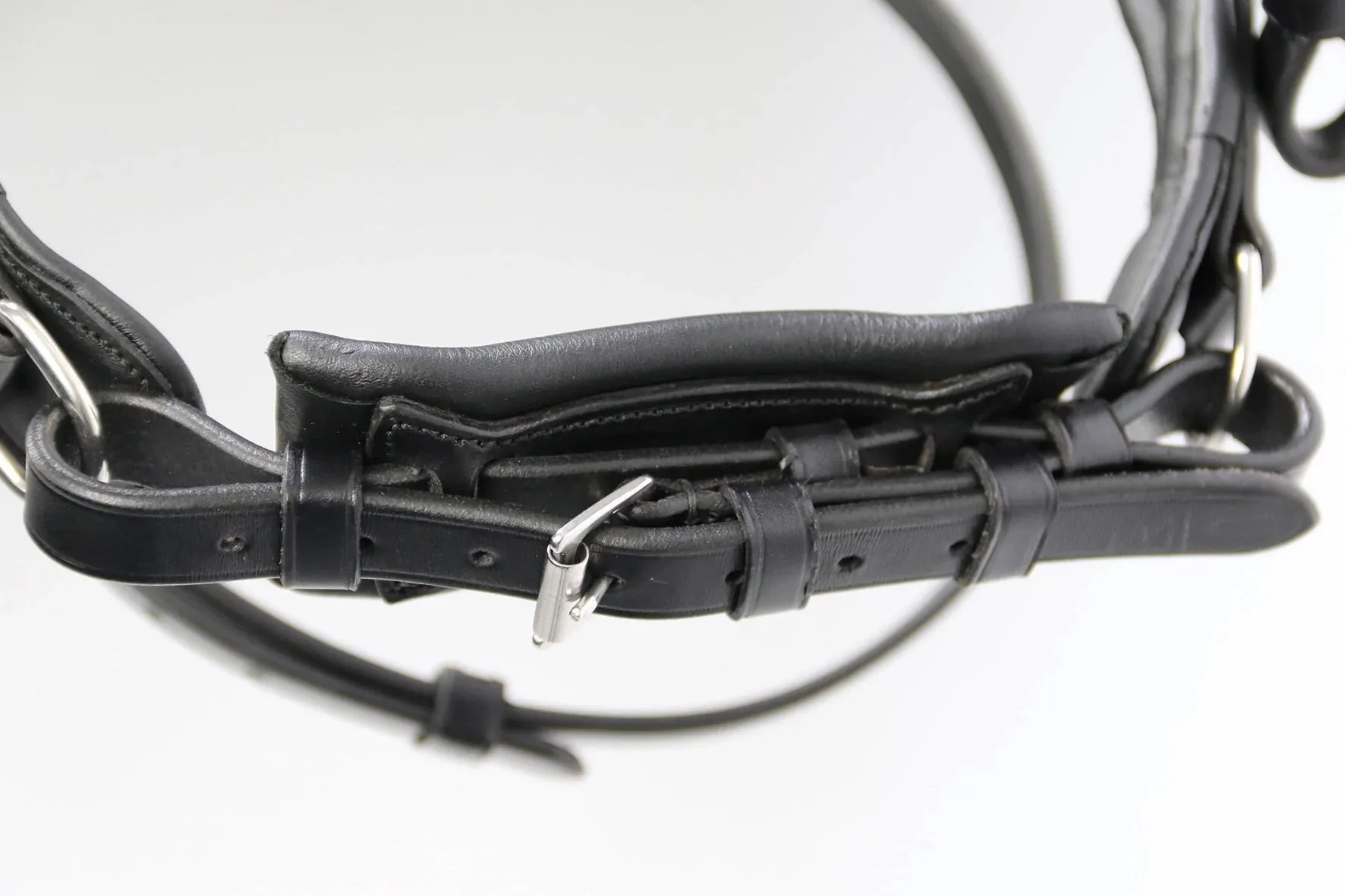 Schockemohle Brantford Black Patent with Silver Bridle