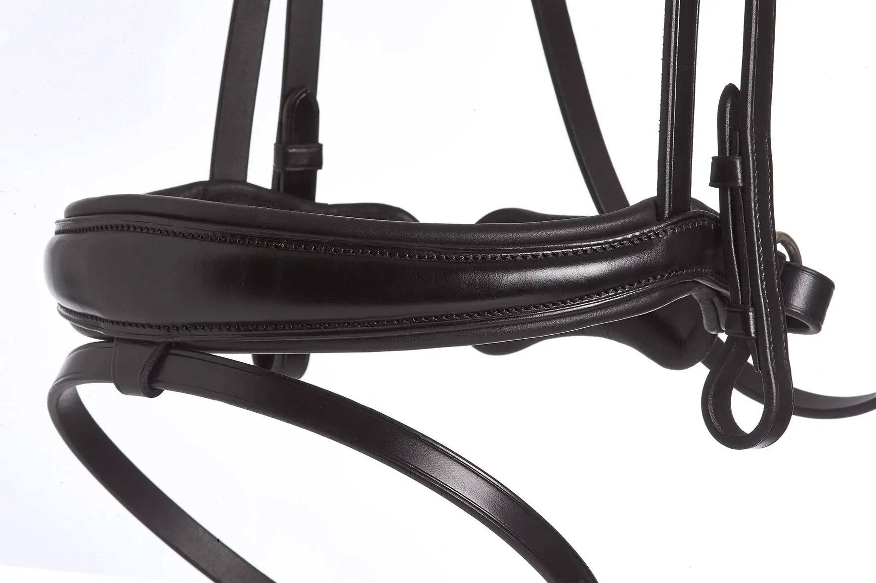 Schockemohle Brantford Black Patent with Silver Bridle
