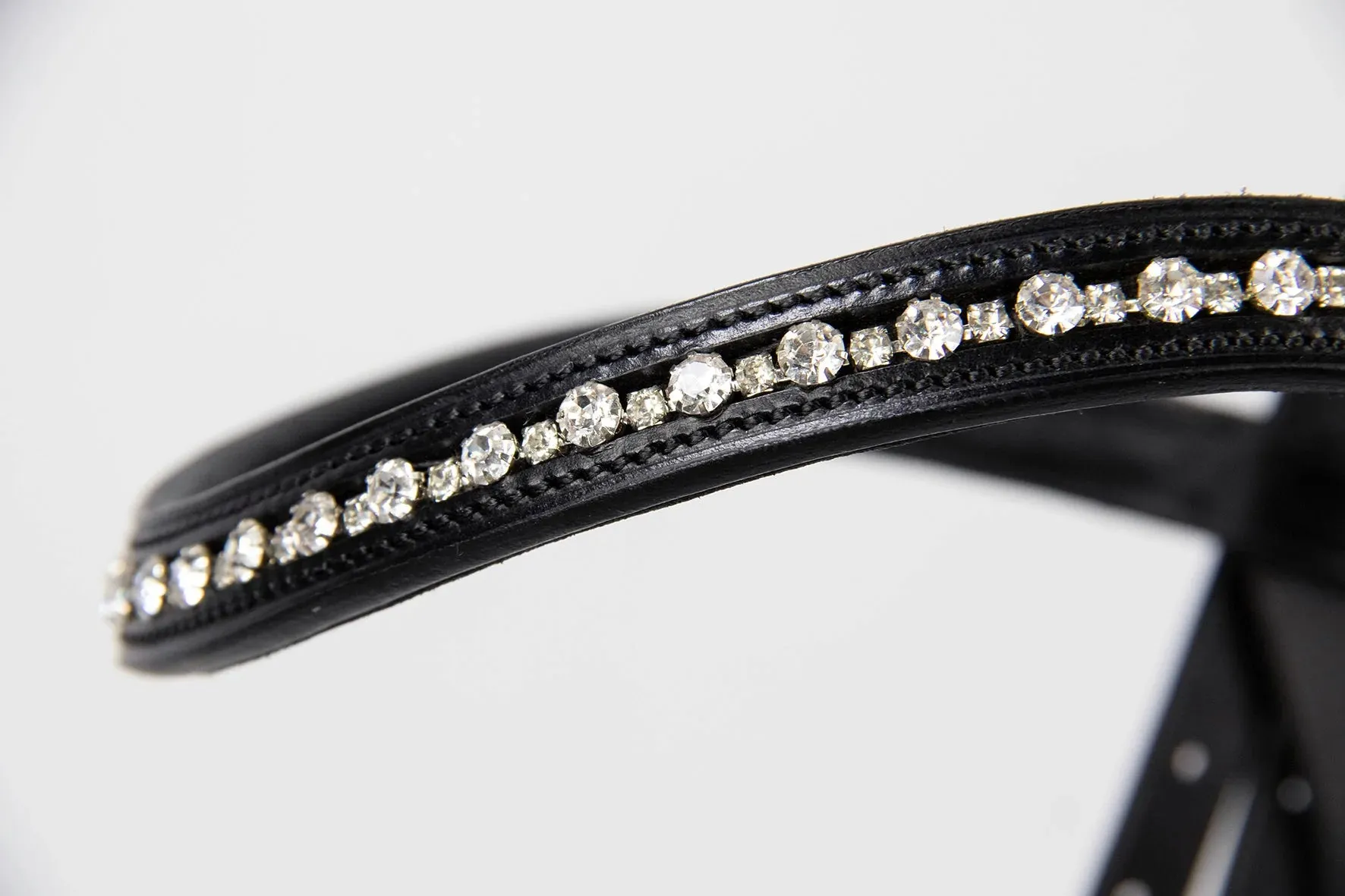 Schockemohle Brantford Black Patent with Silver Bridle