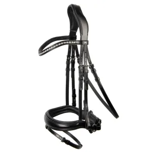 Schockemohle Brantford Black Patent with Silver Bridle