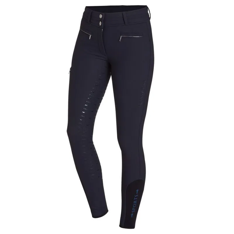 Schockemohle Winter Heather FS Breeches True Navy
