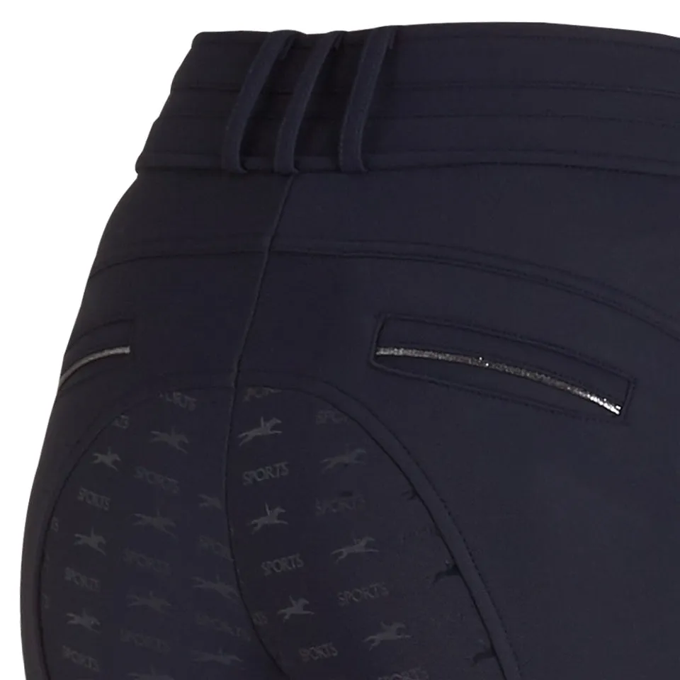 Schockemohle Winter Heather FS Breeches True Navy