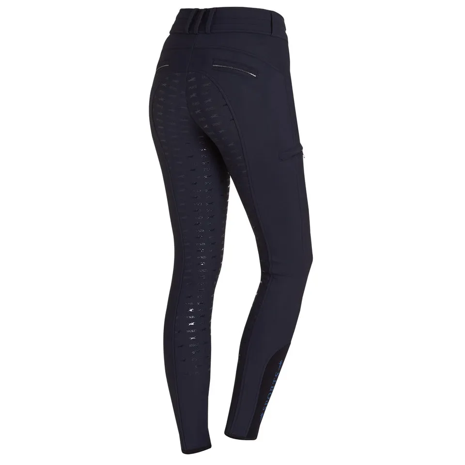 Schockemohle Winter Heather FS Breeches True Navy