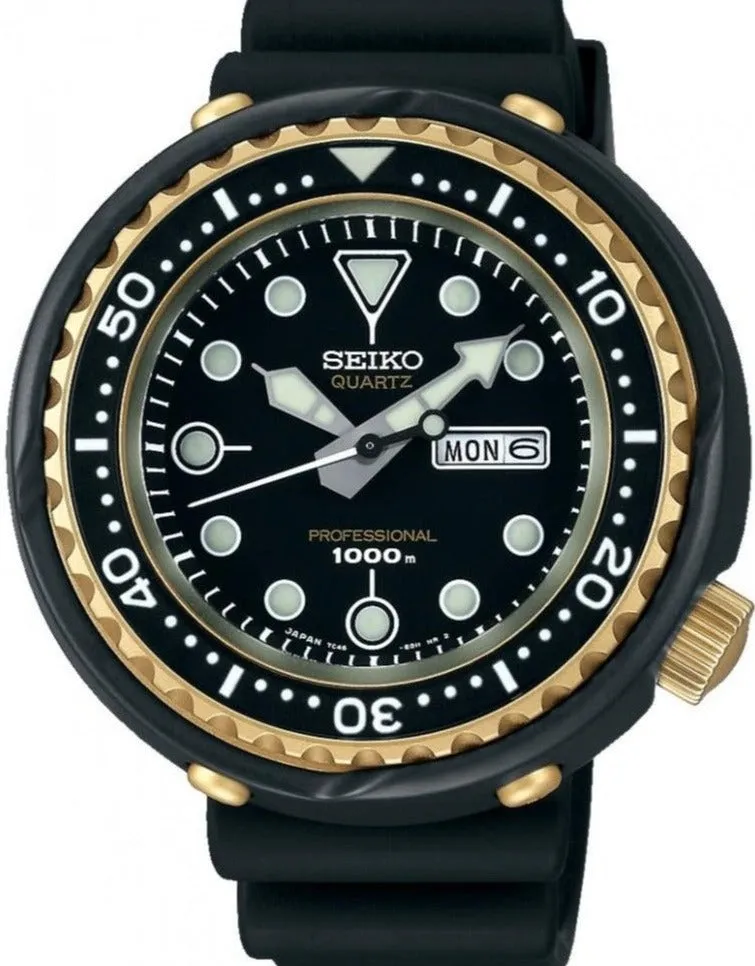 Seiko Prospex 2018 Marine Master Professional Quartz Titanium 1000M Diver Limited Edition Tuna S23626 (SBBN040)