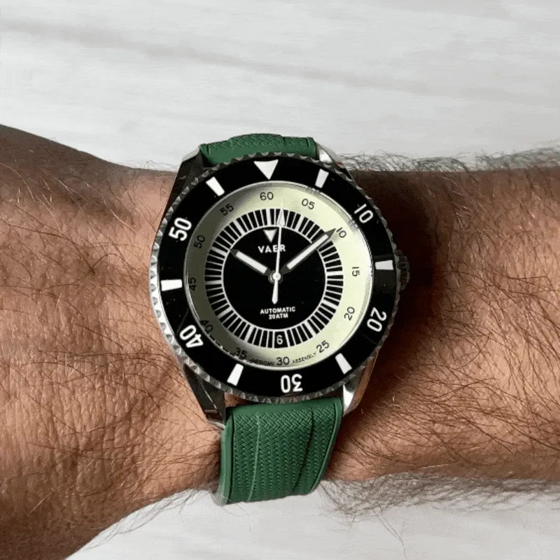 Shark Skin Rubber - Green