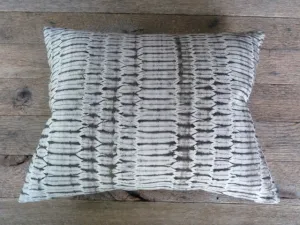 shibori one of a kind pillow - Noon Design Studio