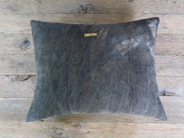 shibori one of a kind pillow - Noon Design Studio