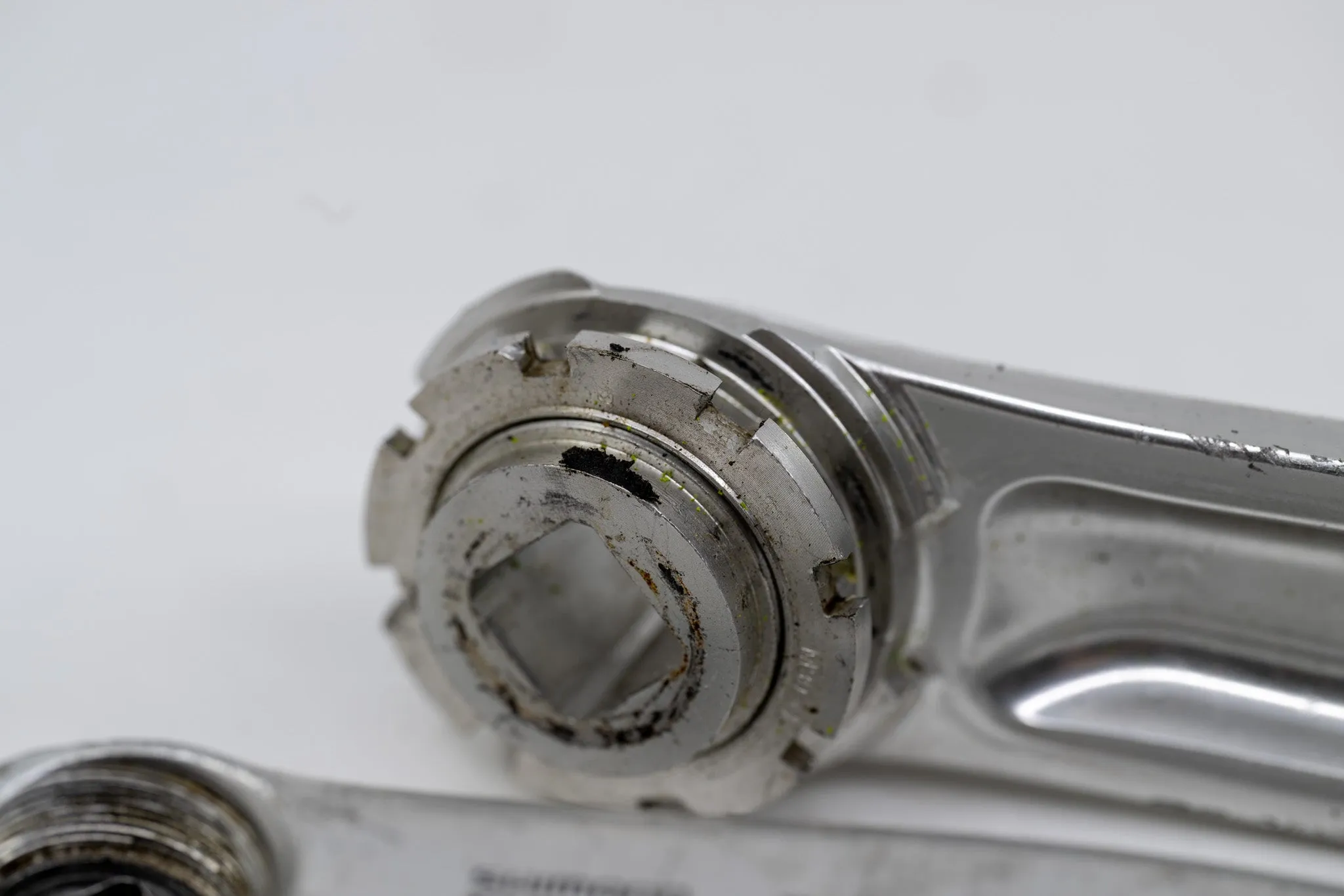 shimano fc-m739 deore xt crankset no chain rings