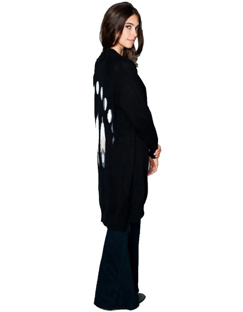 Show Me Your Mumu Big Bang Sweater in Feather Eclipse