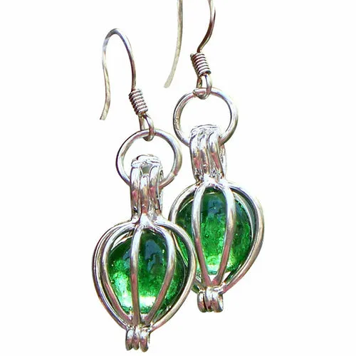 Silver Drop Earrings