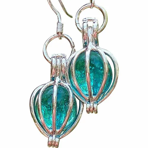 Silver Drop Earrings